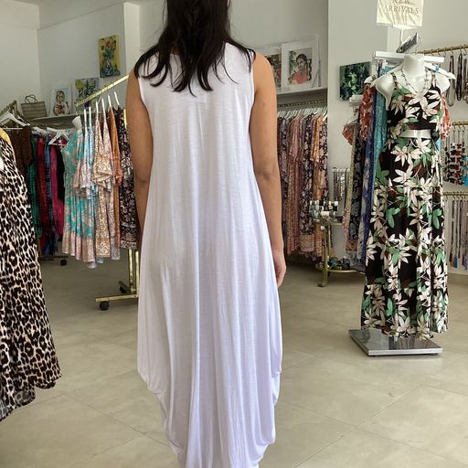 Brooklyn Boho Midi Dress, 3/4 Length Dress, Stretch Jersey, Plus Sizes, Summer Dress, Made To Order