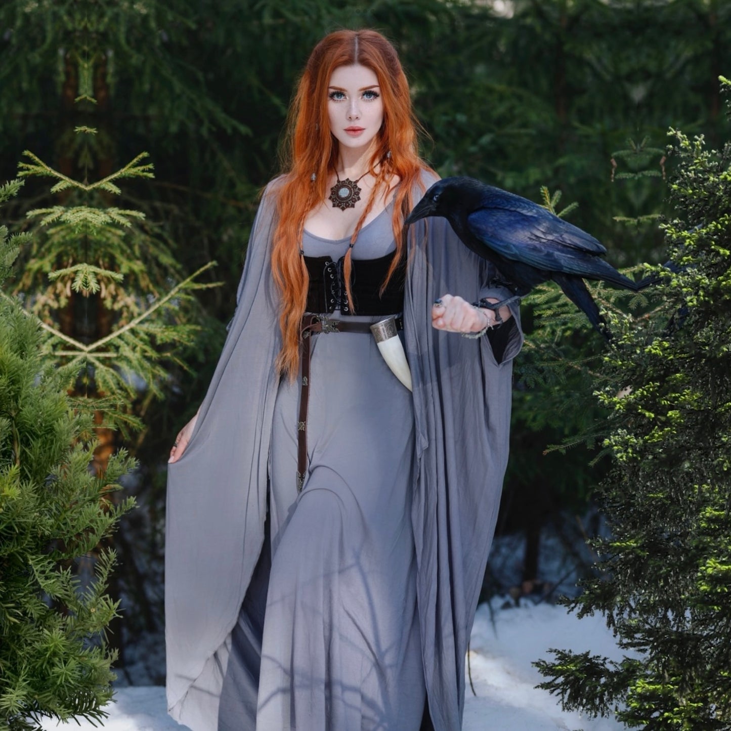 Monroe Jersey Stretch Asymmetrical Dress and Jacket Outfit - The Bohemian Closet