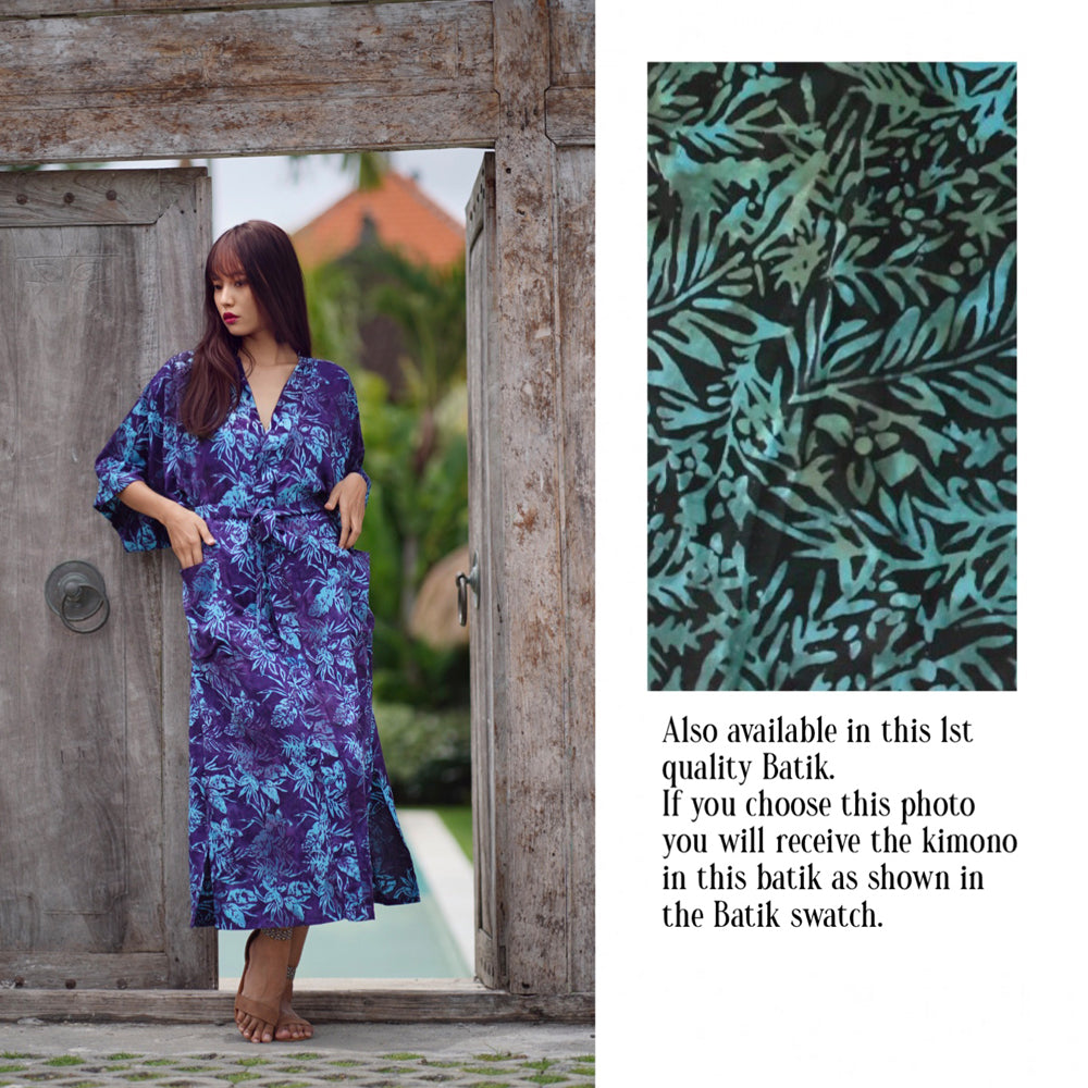 Catalina Kimono Robe Beach Cover-Up Robe - The Bohemian Closet