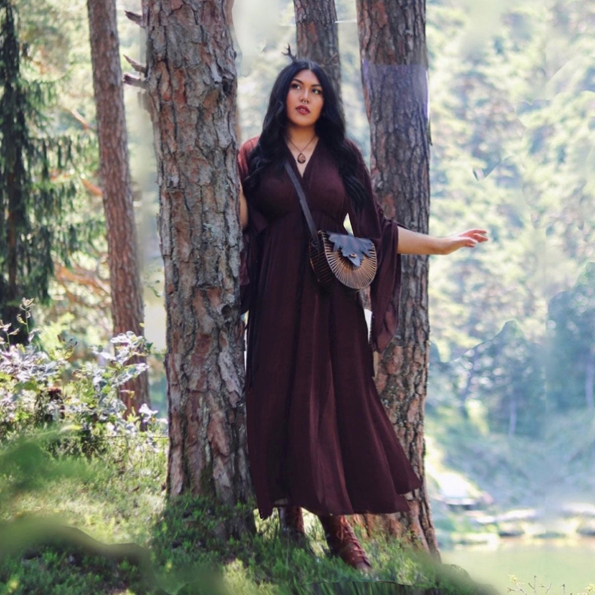 Tanisha Fantasy Gypsy Boho Dress Tanisha Fantasy Gypsy Boho Dress