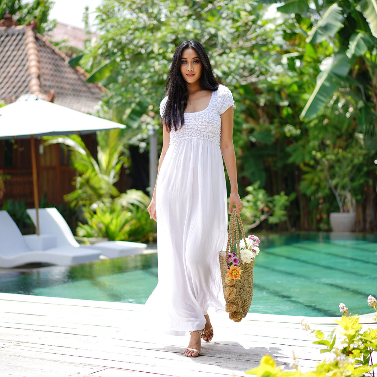 Frida Casual Fashion Boho Maxi Dress - The Bohemian Closet