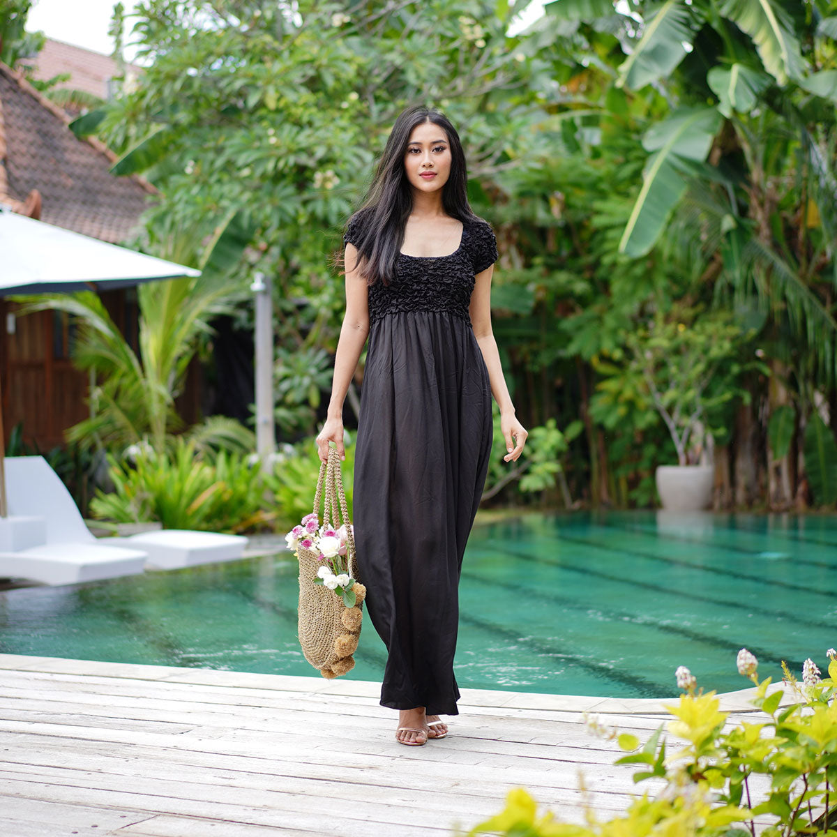 Frida Casual Fashion Boho Maxi Dress - The Bohemian Closet