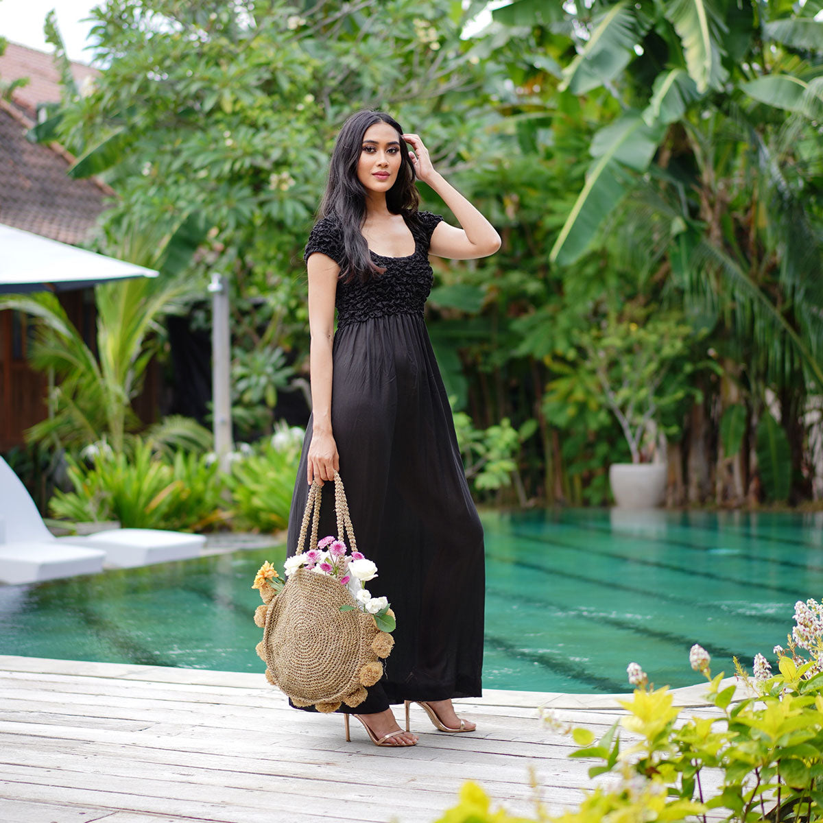 Frida Casual Fashion Boho Maxi Dress - The Bohemian Closet