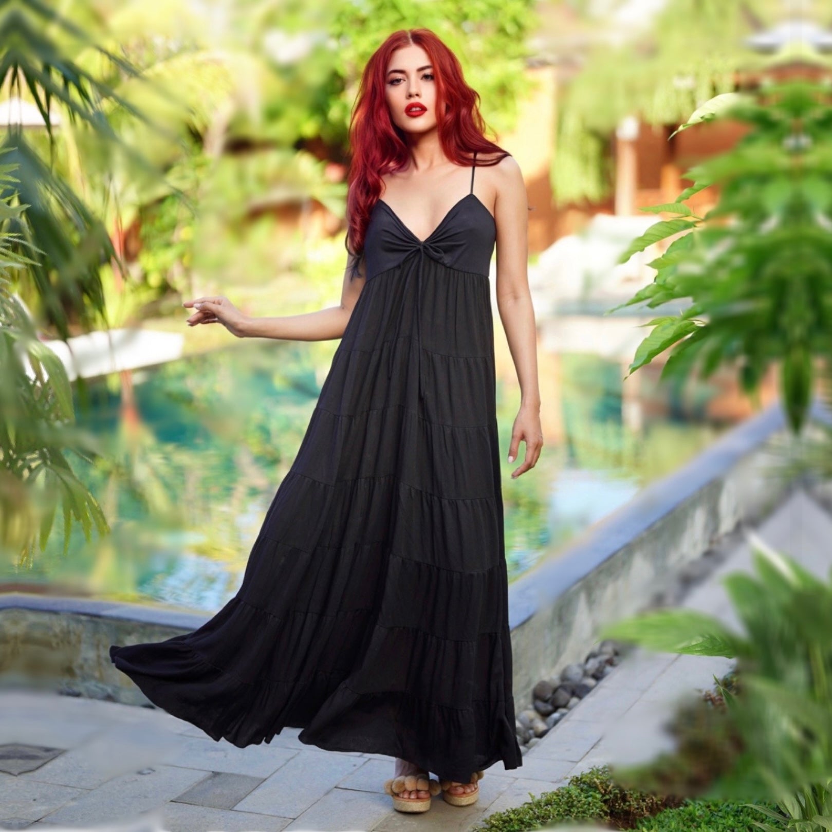 Sally Cottagecore Bohemian Fashion Sexy Dress