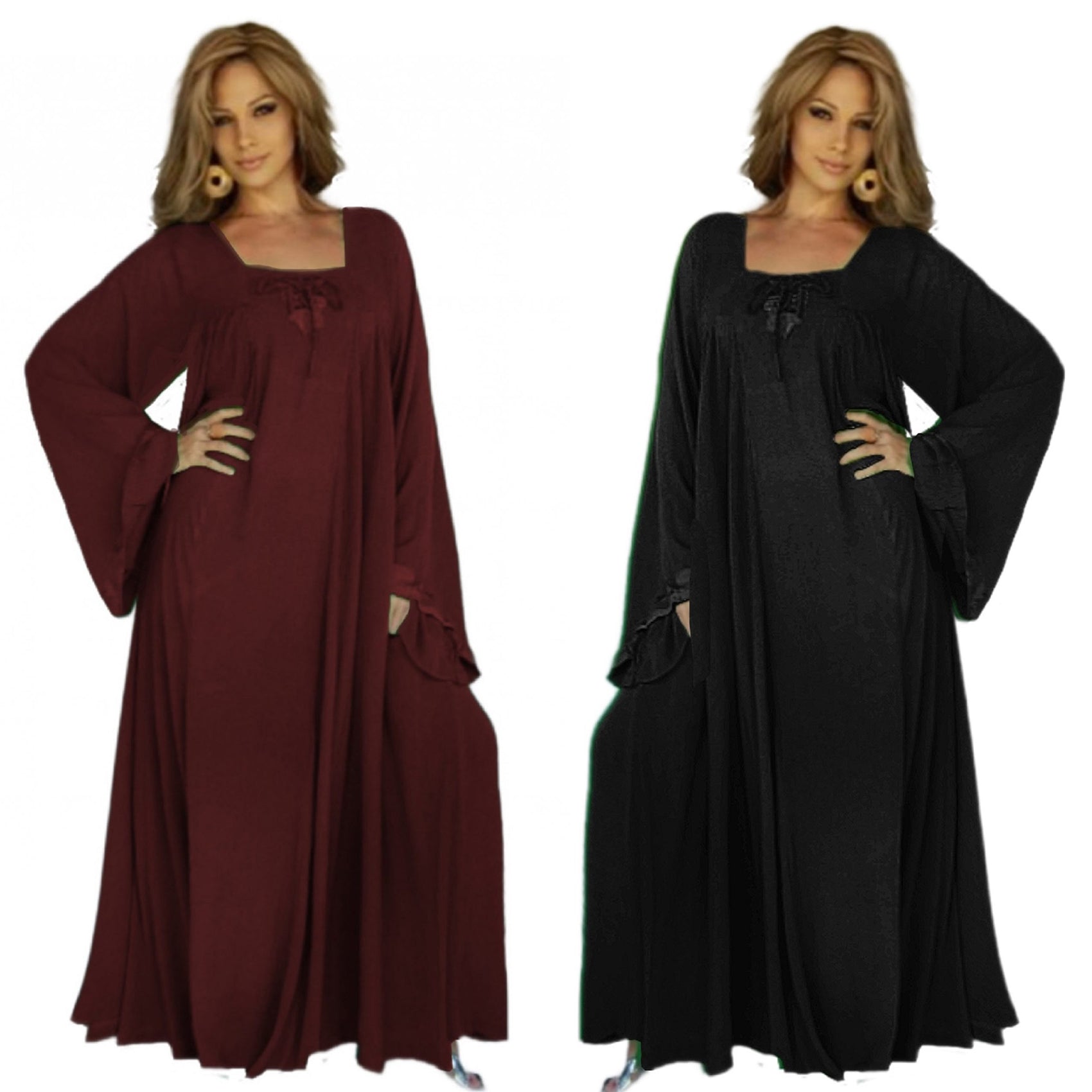 Natalia Art To Wear Lagenlook Moroccan Goddess Dress - The Bohemian Closet