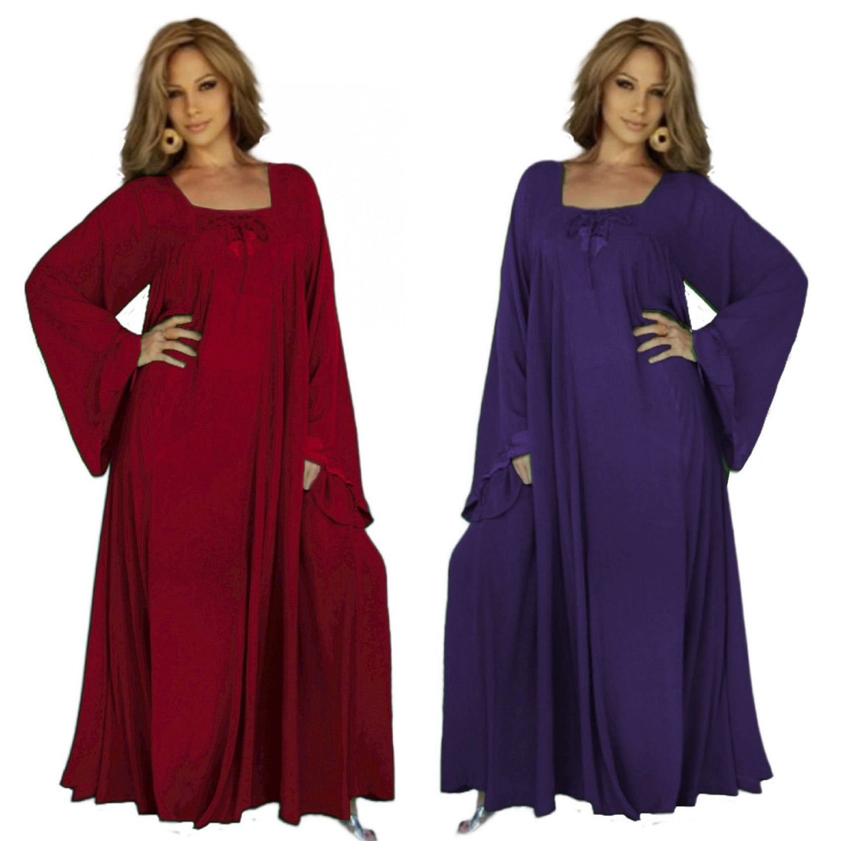 Natalia Art To Wear Lagenlook Moroccan Goddess Dress - The Bohemian Closet