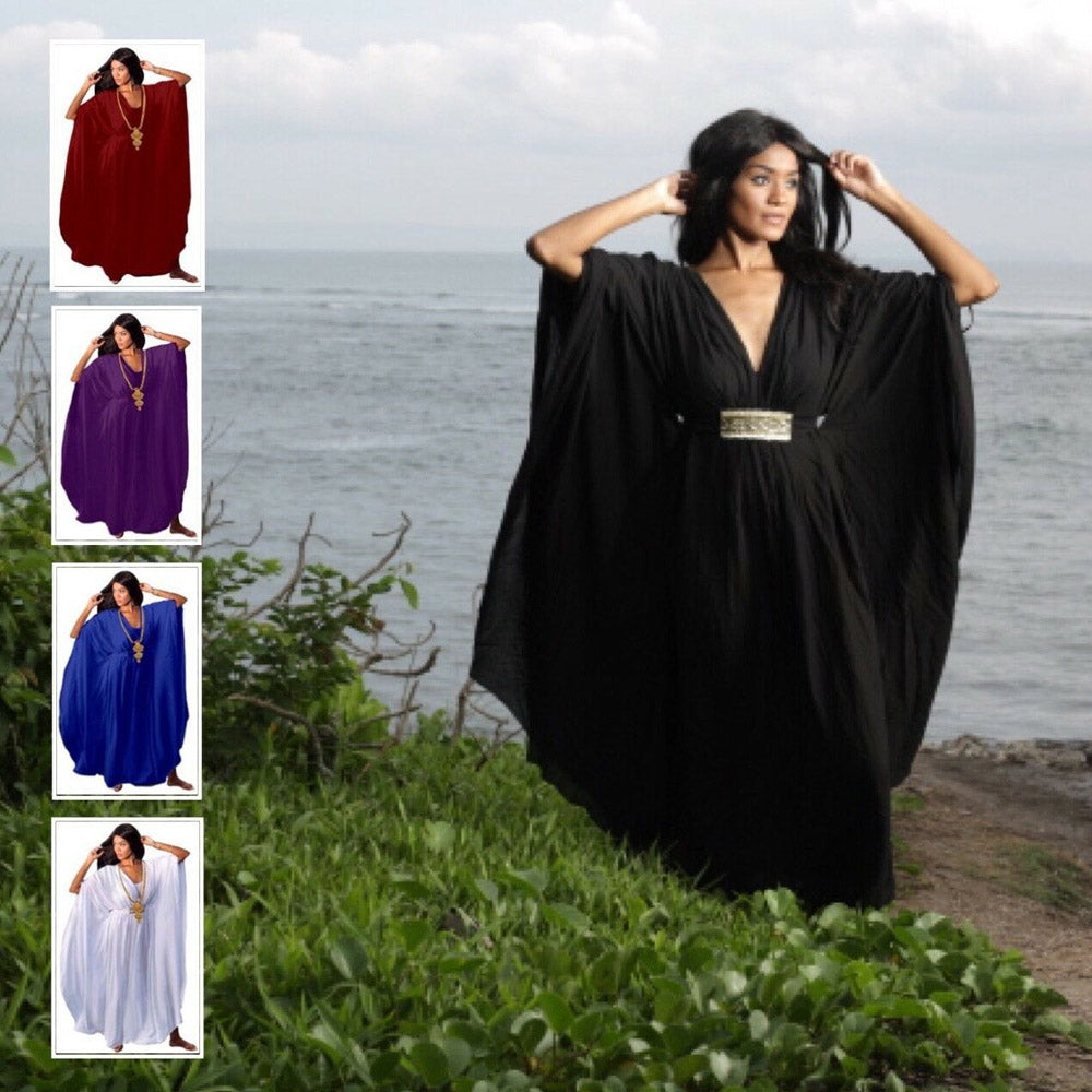 Aliyah Gorgeous Goddess Gown Butterfly Art Dress - The Bohemian Closet
