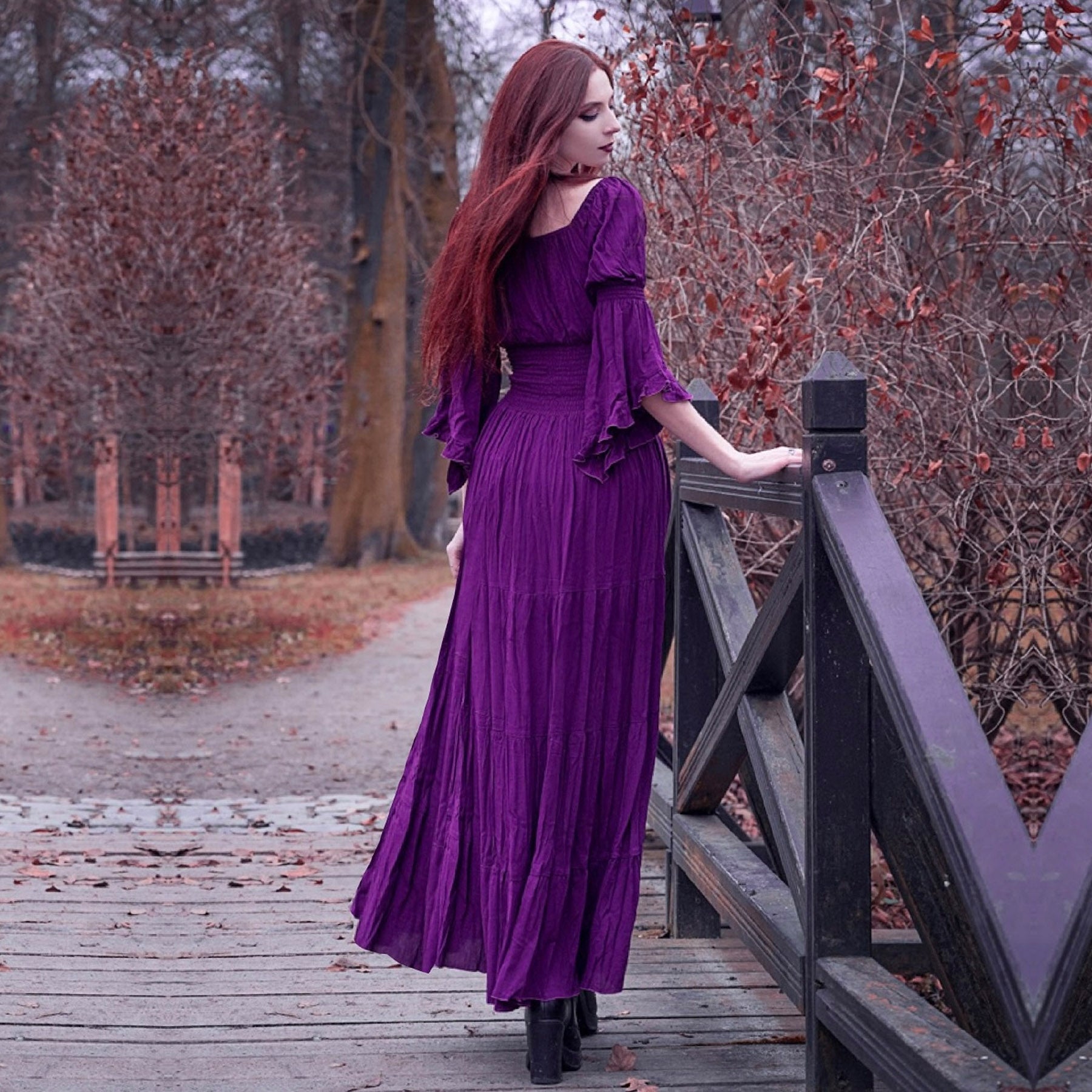 Iliana On Off Shoulder Corset Boho Dress - The Bohemian Closet