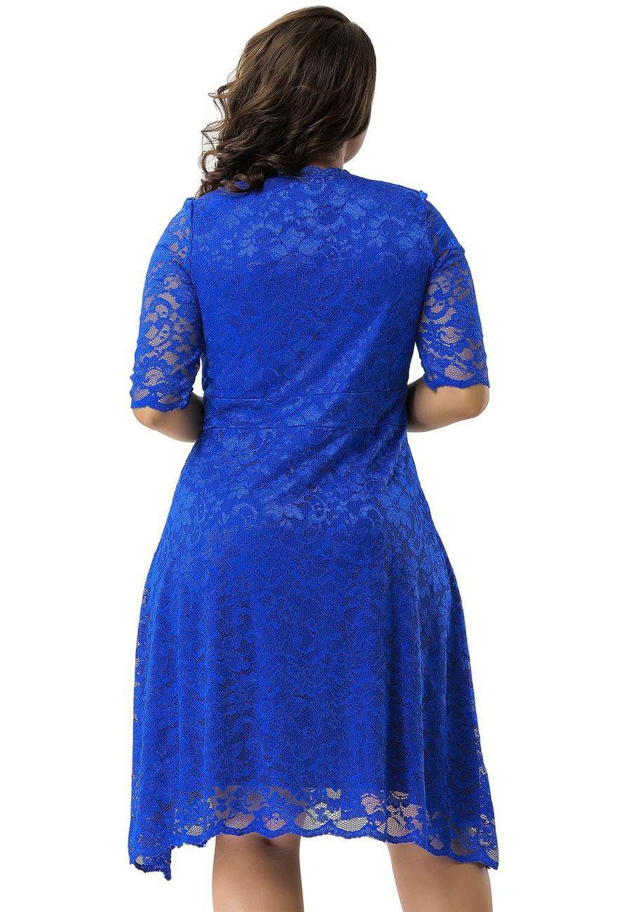 Freya Blue Plus Size Dress - The Bohemian Closet