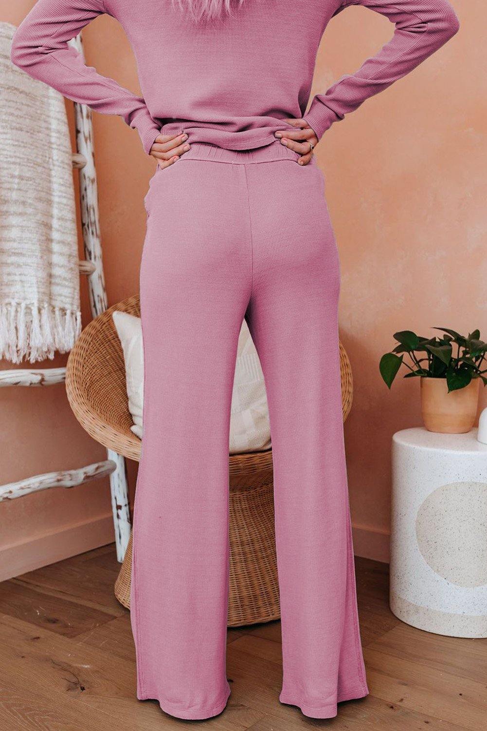 Elizabeth Cotton Modal Shirt and Pants Loungewear - The Bohemian Closet